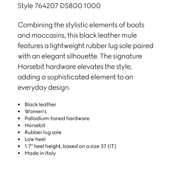 Gucci woman’s horse-bit mules. - Picture 15 of 16